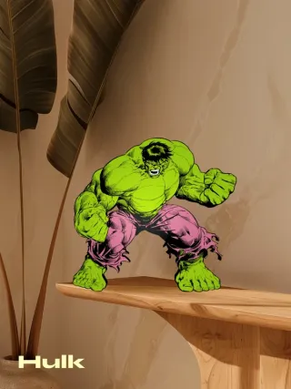 3D Printed Wall Art - Hulk (Marvel Comics)