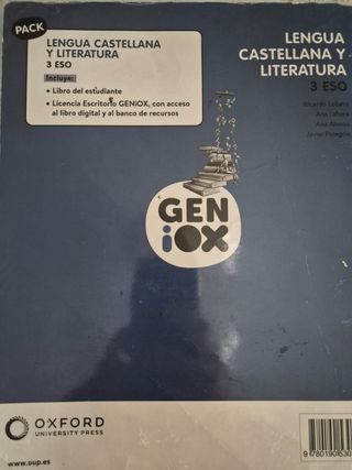 Libros de 3° ESO
