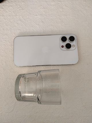 Vasos de vidrio transparentes