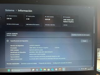Portátil Lenovo Gris