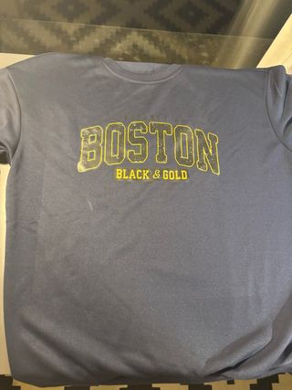 Sudadera Boston Black & Gold
