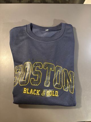Sudadera Boston Black & Gold