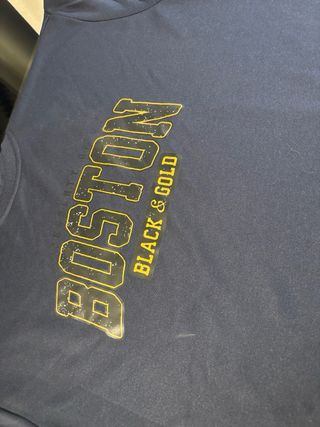 Sudadera Boston Black & Gold
