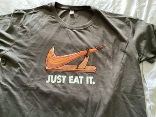 Camiseta 3XL JUST EAT IT + Jack and Jones 