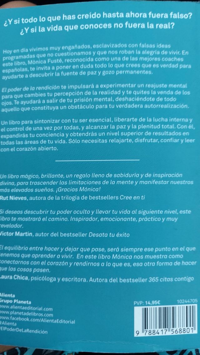 El poder de la rendición: Renuncia al ego, libé...