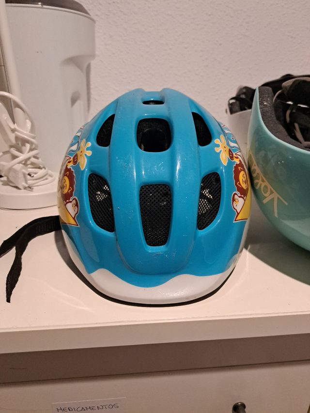 Casco de bici infantil con dibujos