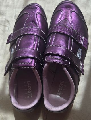 Zapatillas Lacoste Sport Moradas