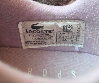 Zapatillas Lacoste Sport Moradas