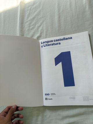 Lengua castellana y Literatura 1 ESO LOMLOE