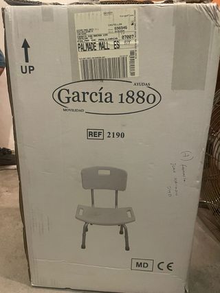 Silla ortopédica de ducha sin estrenar