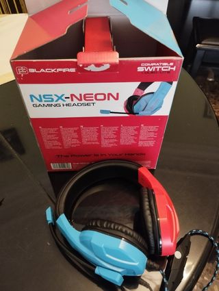 Cascos Gaming Blackfire Neon NSX