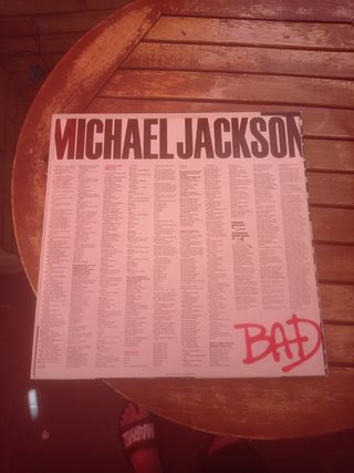 Vinilo Michael Jackson "BAD"

Edición del año 1987