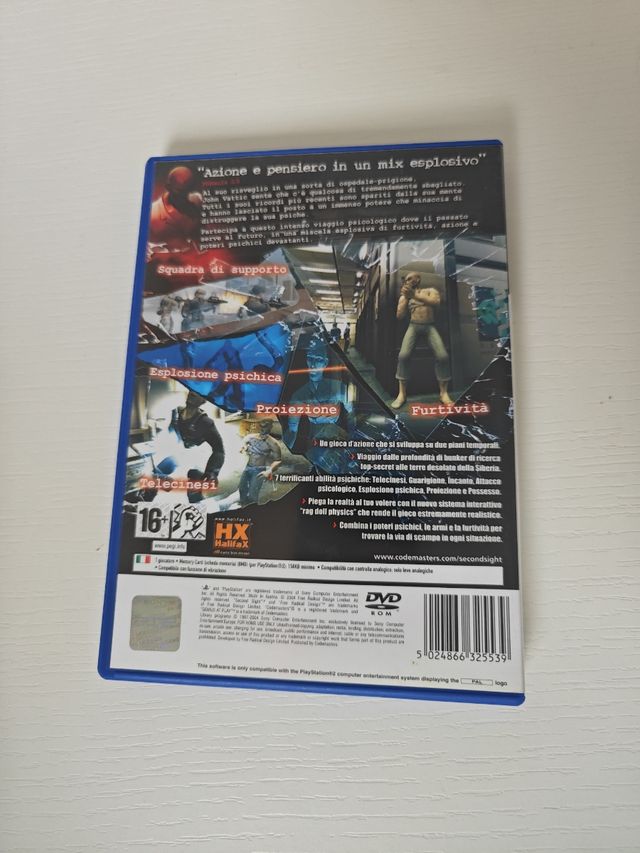 Juego PS2 Second Sight