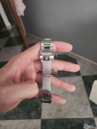Reloj Rolex Plata y Negro