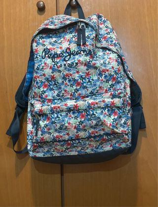Mochila Pepe Jeans floral