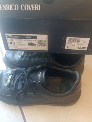 Scarpe Enrico Coveri Nere Taglia 43