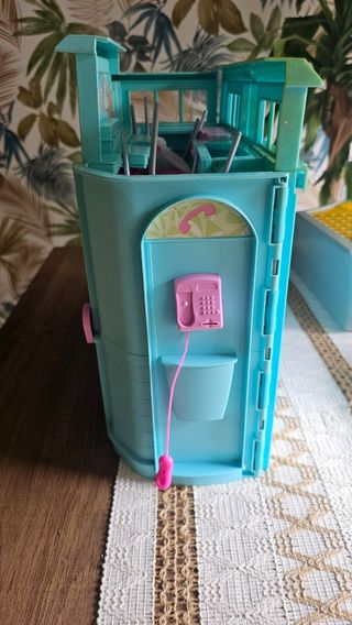 Casa Barbie Plegable Cocina Baño