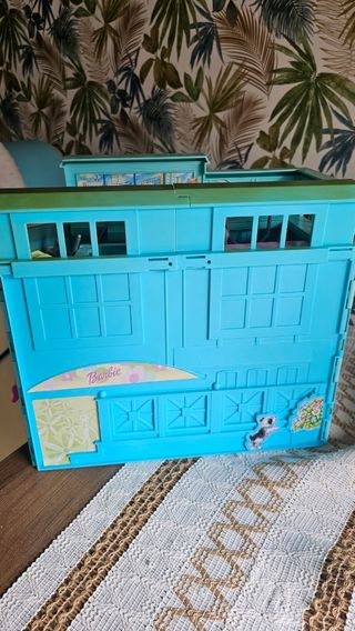 Casa Barbie Plegable Cocina Baño