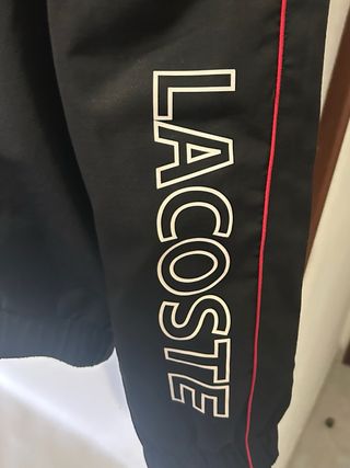Chaqueta Lacoste Negra