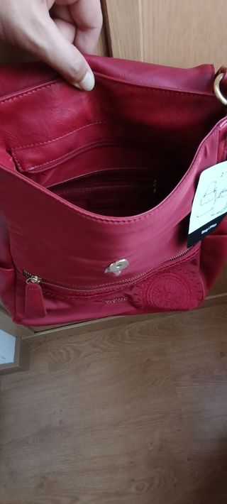 Bolso/Mochila Desigual Rojo