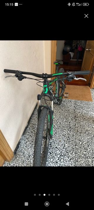Bicicleta de Montaña Scott Verde/Gris