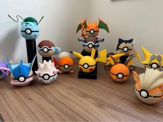 Pokebolas 3D personalizadas de cualquier Pokémon. 