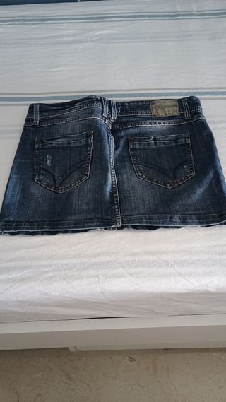 Minifalda vaquera Stradivarius Talla S