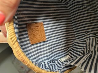 Bolso redondo Gioseppo tejido