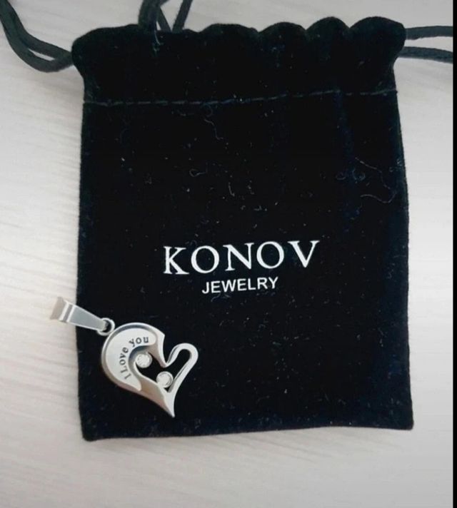 Charm Mezzo Cuore Argento