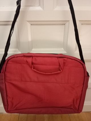 Bolsa para portátil roja