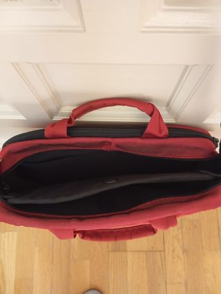 Bolsa para portátil roja