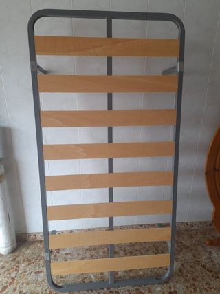 2 Somier láminas madera 1.80x90.