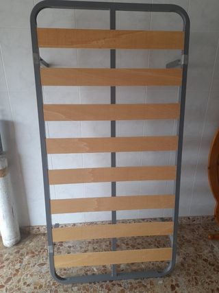 2 Somier láminas madera 1.80x90.