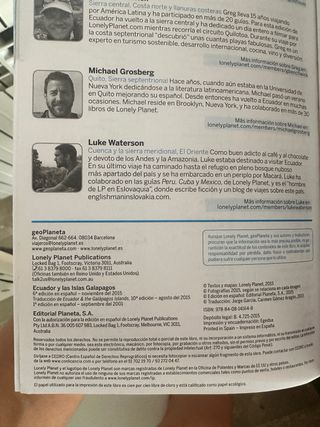 Lonely Planet Ecuador y las islas Galapagos (Tr...