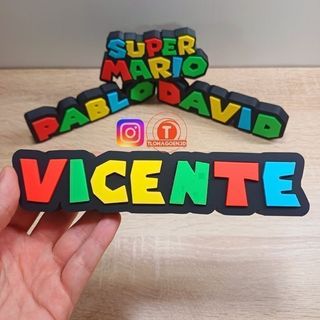 Cartello personalizzato Super Mario