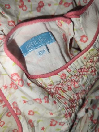 Peto niña 12 meses por 2€