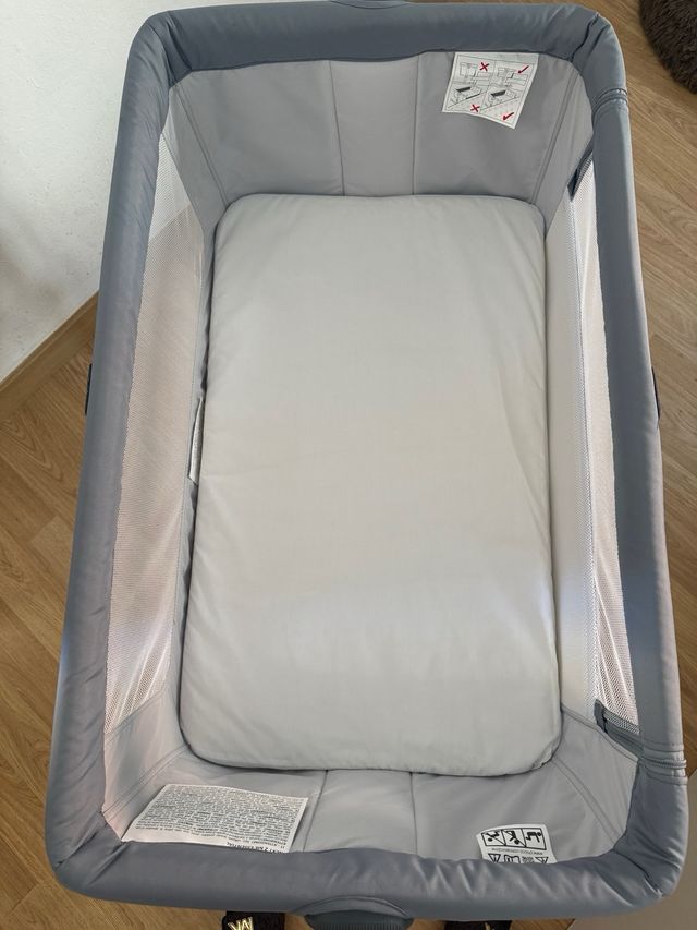 Cuna colecho Chicco gris sin estrenar