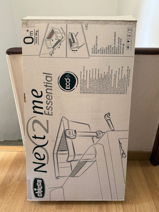 Cuna colecho Chicco gris sin estrenar