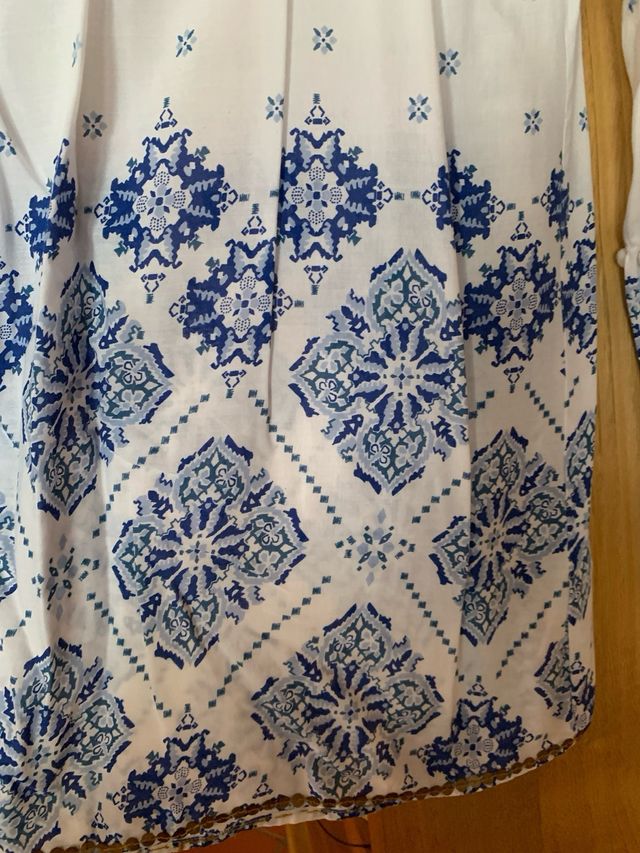 Túnica Lanidor Manga Comprida Estampada