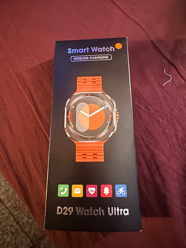 Smartwatch D29 Ultra Naranja