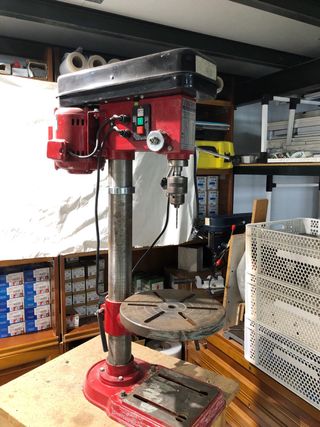 Taladro de columna Canora 750W mandril 16 mm