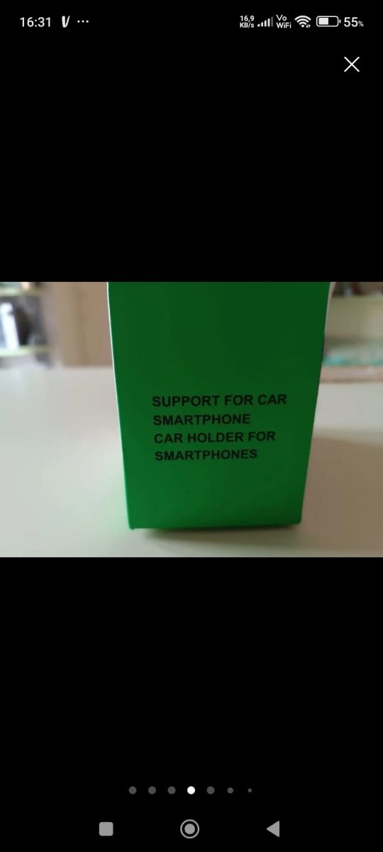 Supporto auto per smartphone