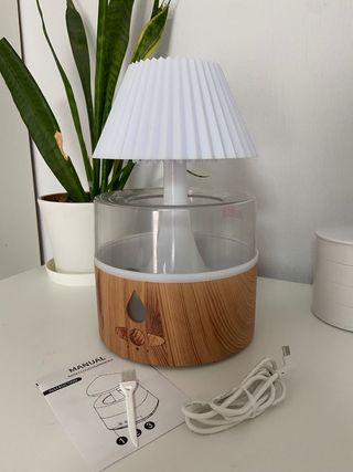 Humidificador con efecto lluvia