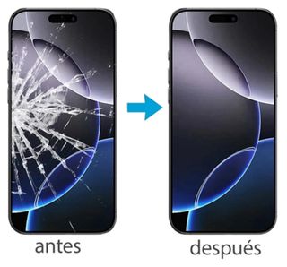 Reparo pantallas de iPhone rotas
