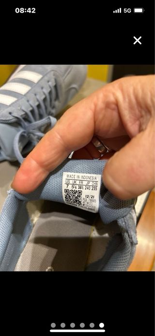 Adidas Gazelle Azzurre