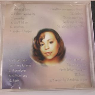 Mariah Carey cd the imaculate collection rare edit