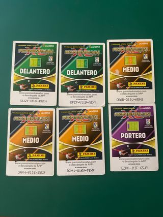 Cromos Adrenalyn 2015-2016.