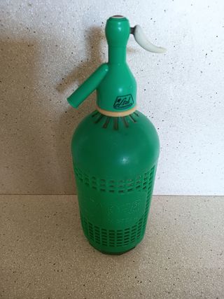 Sifón vintage verde