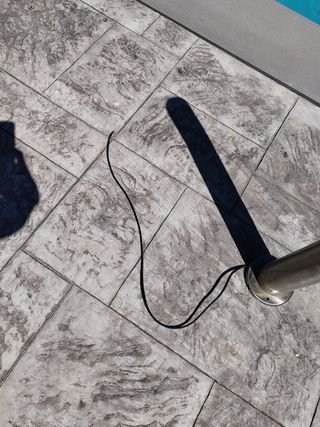 Faretto verticale da esterno per piscina