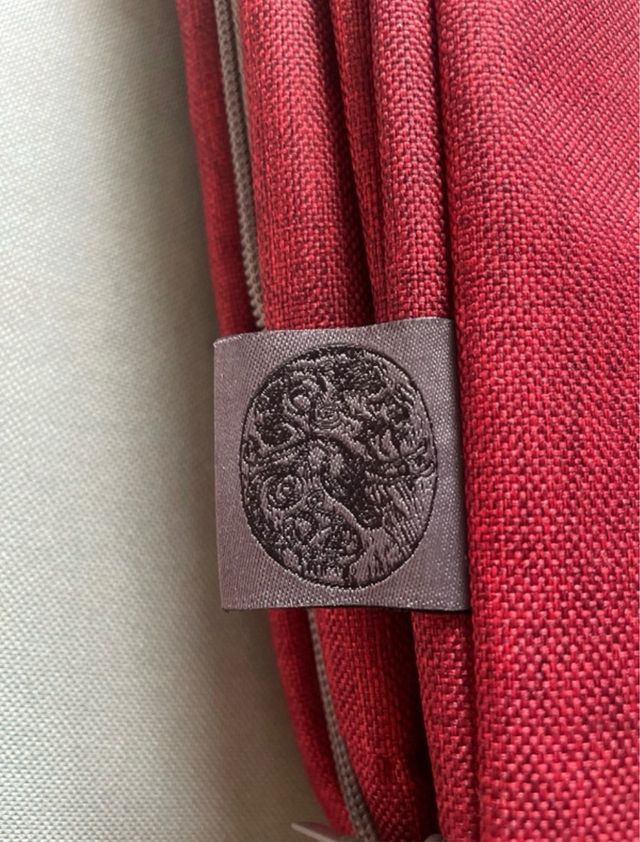 Travel bag rossa Einaudi